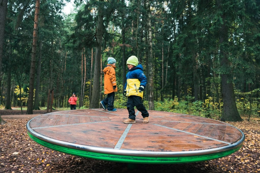 Revolving Disk Giant Revolving Disc | Stiliom Park & Lekutrustning