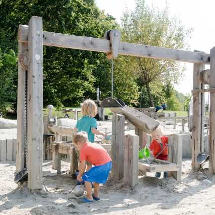 Arbetsplatser och sandlådor